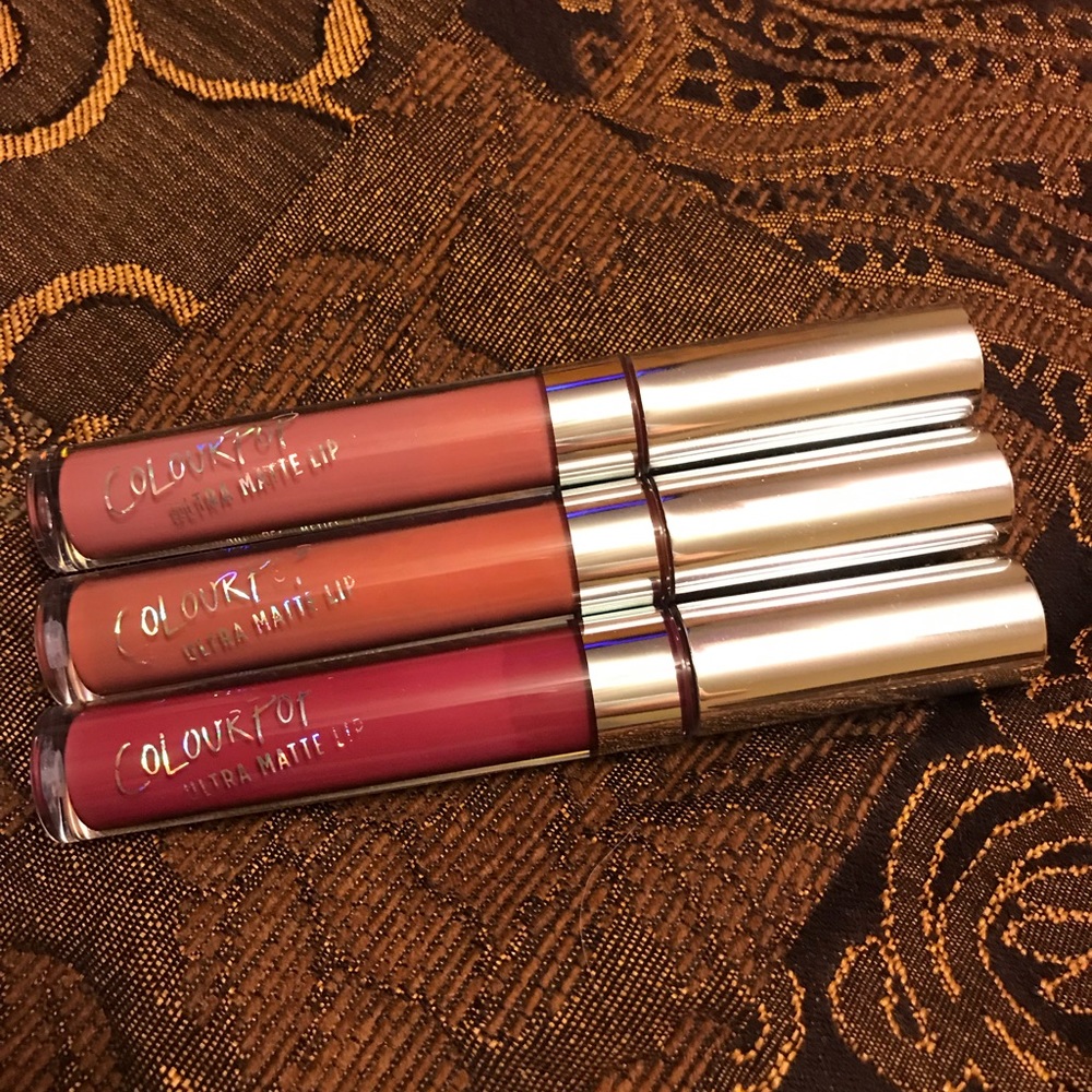 *ALREADY SOLD!* 3 Colourpop ultra matte lips!